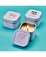 Design Your Own Direct Screen Printed Candle Tin - Birthday