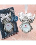 Angel ornament with picture frame from fashioncraft