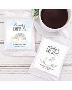 Best Baby Shower Personalized Coffee Favors (White)
