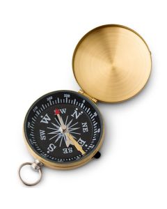 Gold Compass Wedding Favor (set of 6)