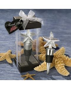 Elegant Starfish Design Bottle Stopper Favors