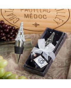 From Paris With Love Collection Eiffel Tower Wine Bottle Stopper  Favors