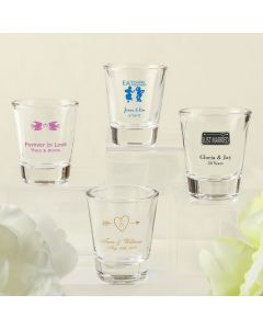 Design your own collection screen printed shot glass from fashioncraft