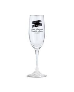 Personalized Champagne Glass Flute