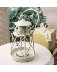 Lighthouse Luminous metal lantern from fashioncraft