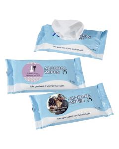 Personalized Expressions Alcohol Wipes Pack Of 10 Sheets
