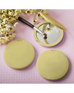 Perfectly Plain Collection Gold  Compact Mirror