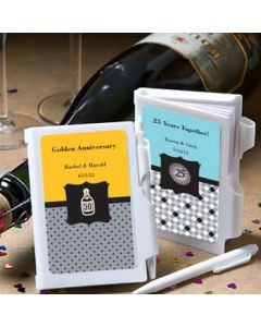 Personalized Notebook Favors - Anniversary