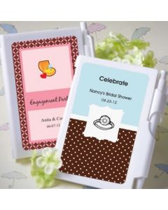 Personalized Notebook Favors - Bridal Shower