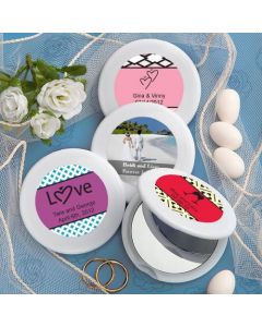 Personalized Expressions Collection Mirror Compact Favors