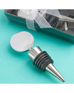 Perfectly Plain Collection Wine  Bottle Stopper Favors