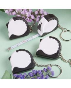 Perfectly Plain Collection Key Chain/Measuring Tape Favors