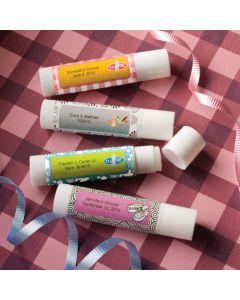 Personalized Expressions Collection Lip Balm Favors