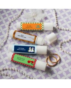 Design Your Own Collection Lip Balm Favors - Holiday Themed