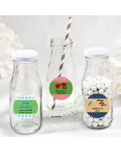 Design Your Own Collection vintage style milk bottles - Holiday Themed