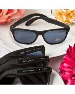 Personalized Expressions Collection cool black sunglasses