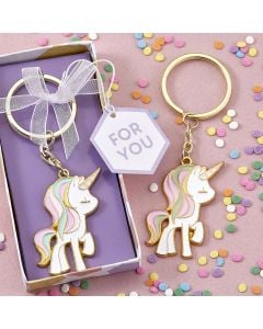 Adorable Unicorn Design Keychain