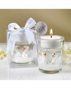 Swan Candle Favor