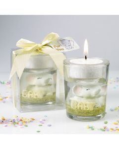 Baby Elephant Candle Favor