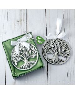Tree Of Life Pewter Finish Hanging Ornament