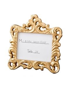 Gold Baroque style frame favor from fashioncraft