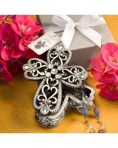 Cross Design Curio Boxes From The Heavenly Favors Collection