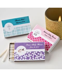 Personalized Matchbox favors (pack of 50)