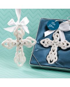 Stunning Cross hanging ornament from fashioncraft