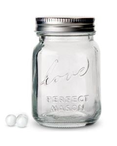 Mini Mason Jar With Lid - Set of 6