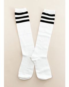 Knee-High Striped Socks
